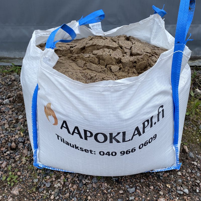 Leikkihiekka suursäkissä
